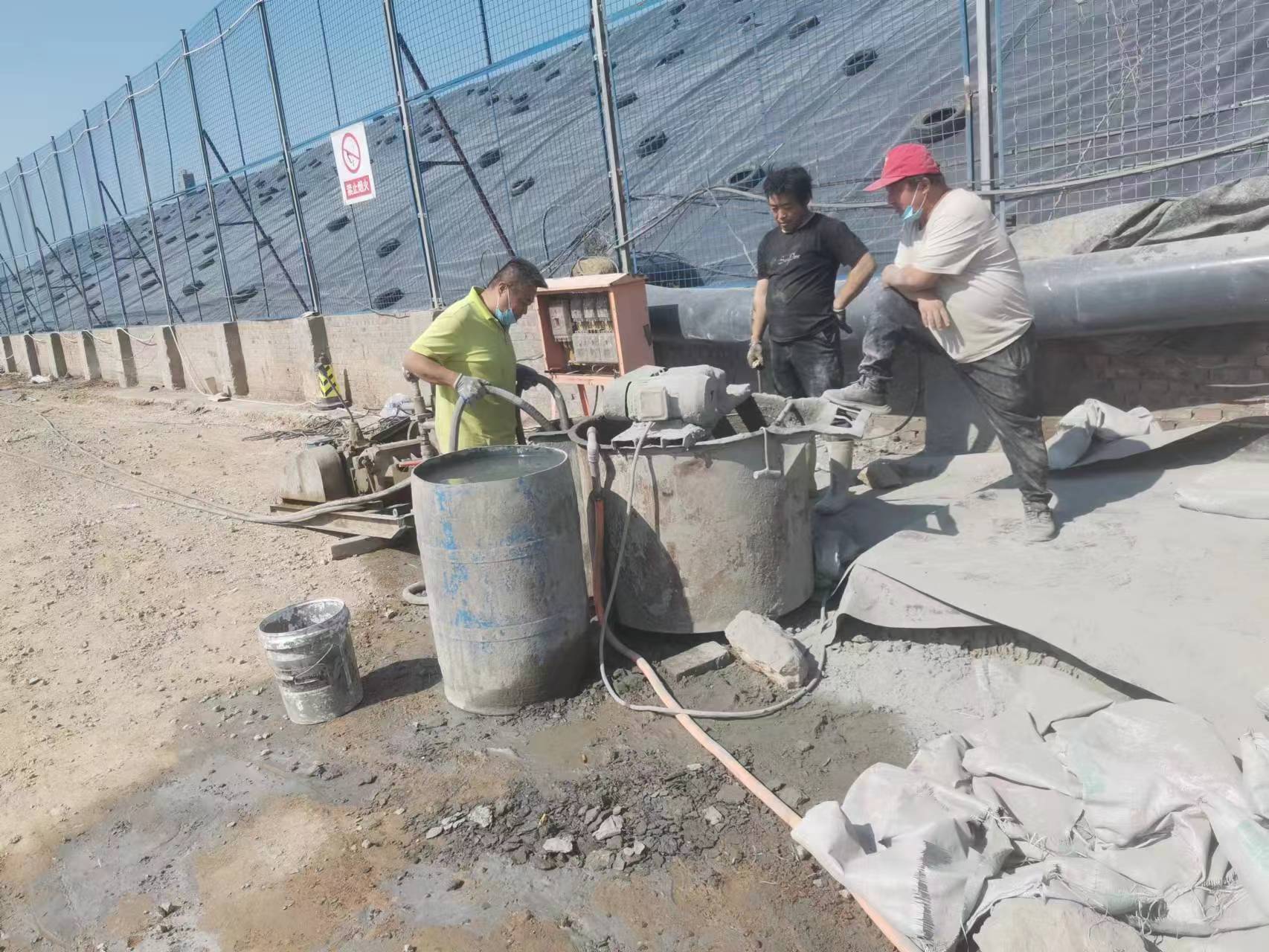 宣化袖阀管注浆